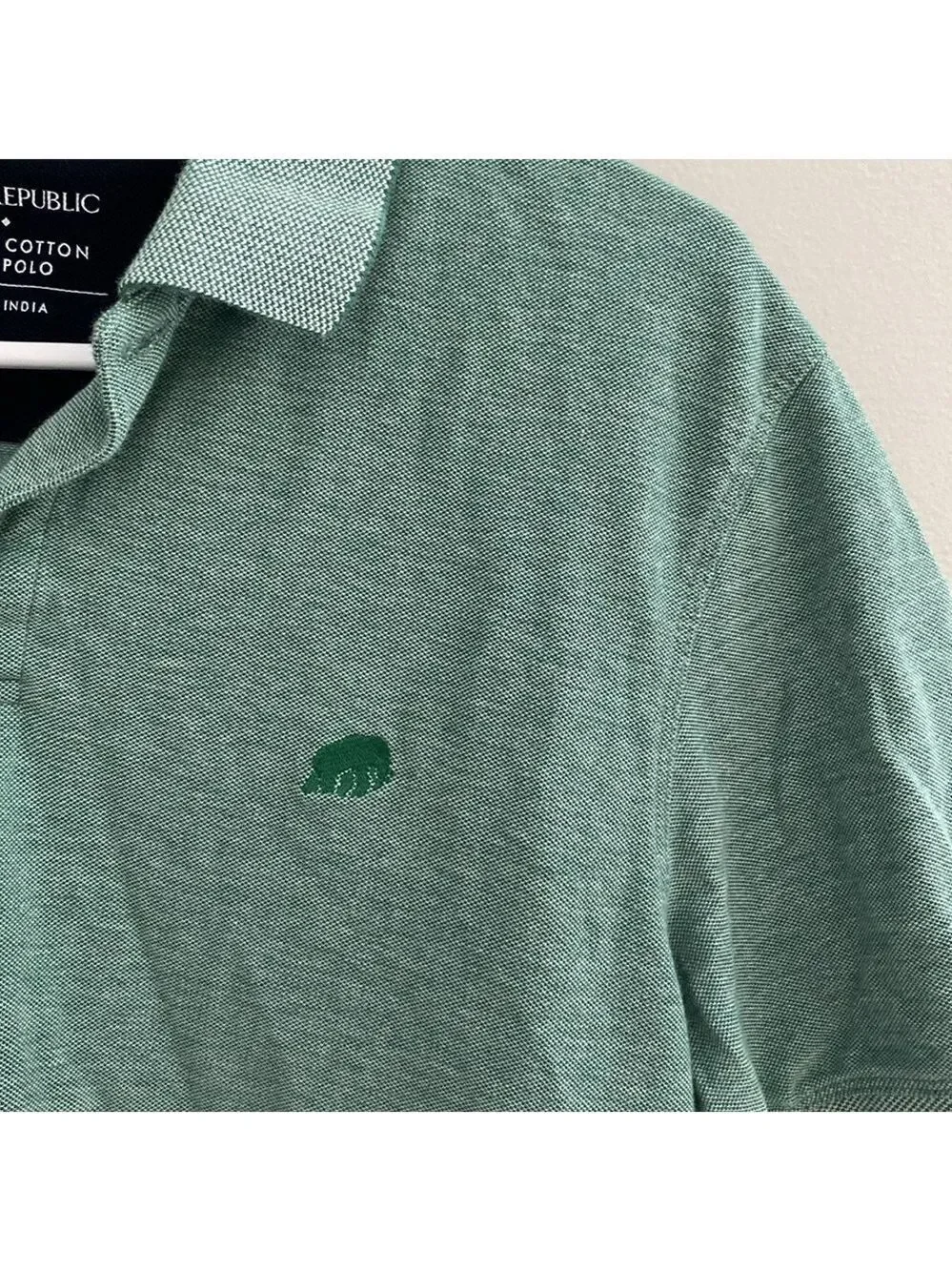 Banana Republic green polo